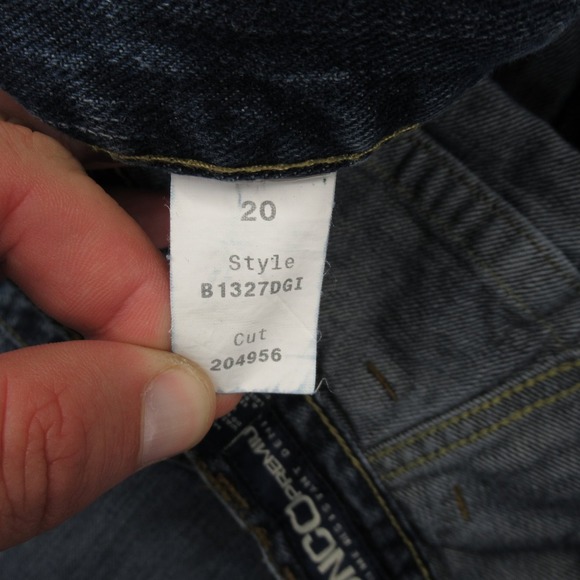 JNCO Boys Jeans W20 Blue Wash Baggy 100%‎ Cotton Medium Rise - Picture 15 of 16